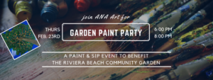 Garden Paint Party