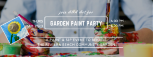 Garden Paint Party